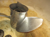 Load image into Gallery viewer, Johnson 150hp ocean runner outboard viper stainless propeller 176627 (14.3/4x19)
