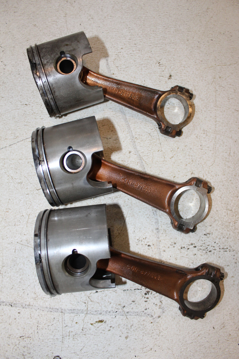 Mercury Optimax 150hp 2 Stroke Outboard Port Piston & Rod Set of 3 (859562T17)