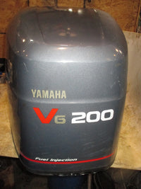 Load image into Gallery viewer, Yamaha 200hp OX66 2 stroke outboard top cowling
