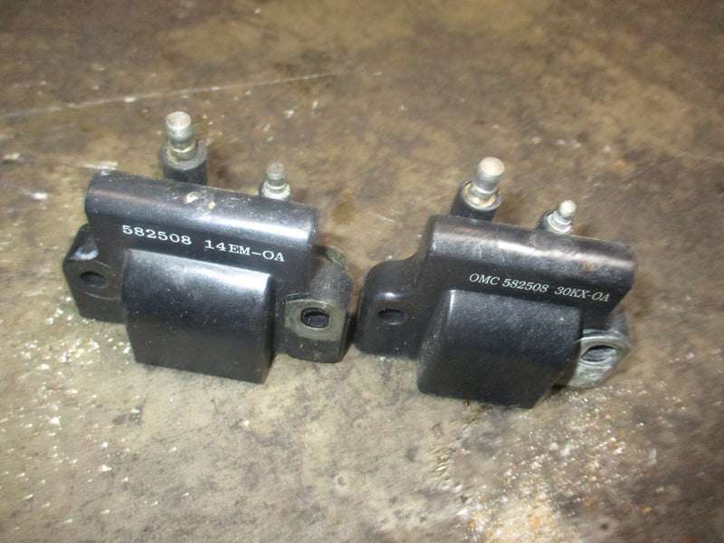 Johnson 40/50hp 2 stroke outboard ignition coil set (582508)