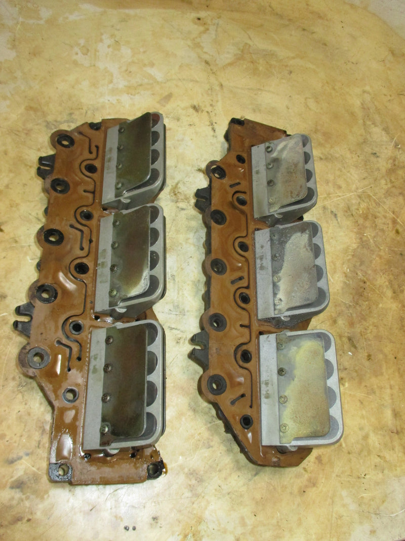 Evinrude 175hp ocean pro 2 stroke outboard intake manifold with reeds (317739)