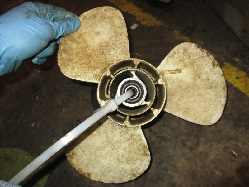 Yamaha 9.9hp 4 stroke outboard Aluminum propellor (11 3/4x9 1/4)