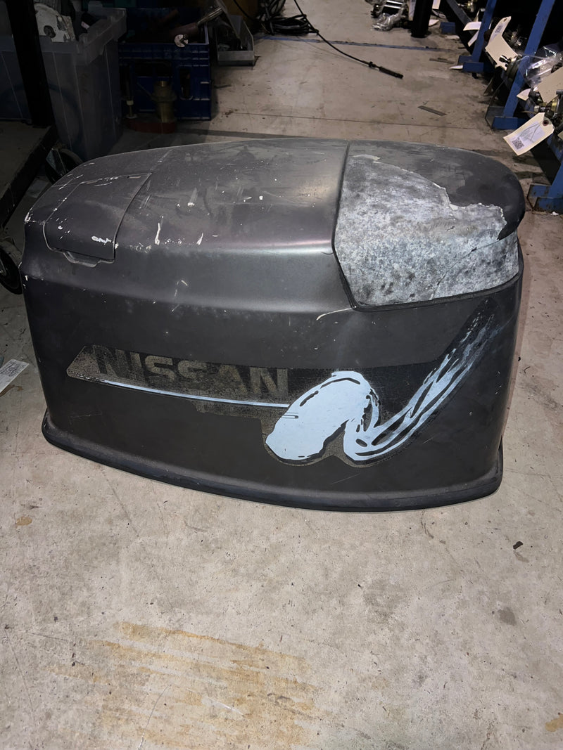 Nissan 70hp 2 stroke outboard top cowling