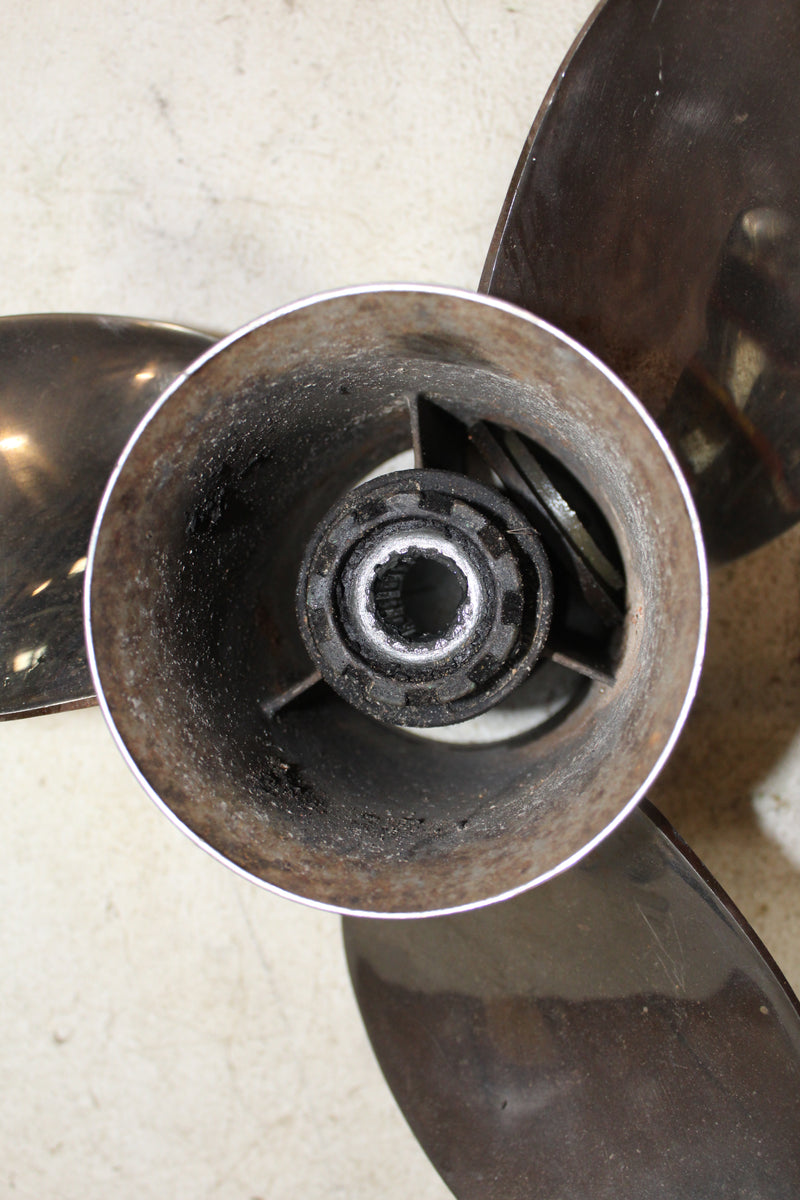 Mercury Optimax 150hp 2 Stroke Outboard Mirage Stainless Propeller