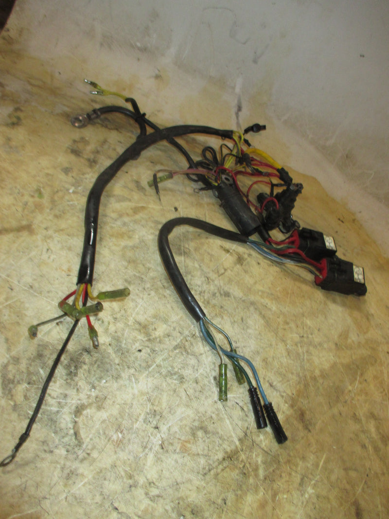 Mercury 75hp 2 stroke outboard engine wiring harness with trim relays