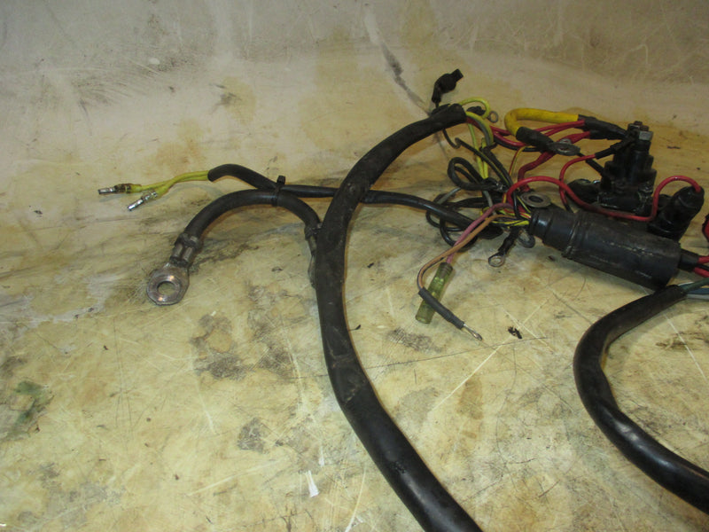 Mercury 75hp 2 stroke outboard engine wiring harness with trim relays