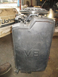 Load image into Gallery viewer, Johnson 275hp 2 stroke V8 outboard crankcase powerhead dressed
