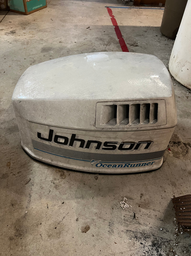 Johnson 115hp Ocean Pro 2 stroke outboard top cowling