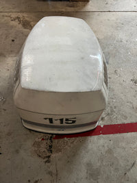 Load image into Gallery viewer, Johnson 115hp Ocean Pro 2 stroke outboard top cowling
