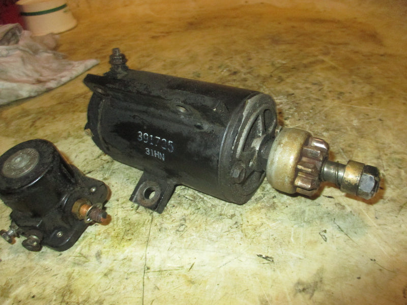 Evinrude 70hp 2 stroke outboard Starter and Relay (391735)