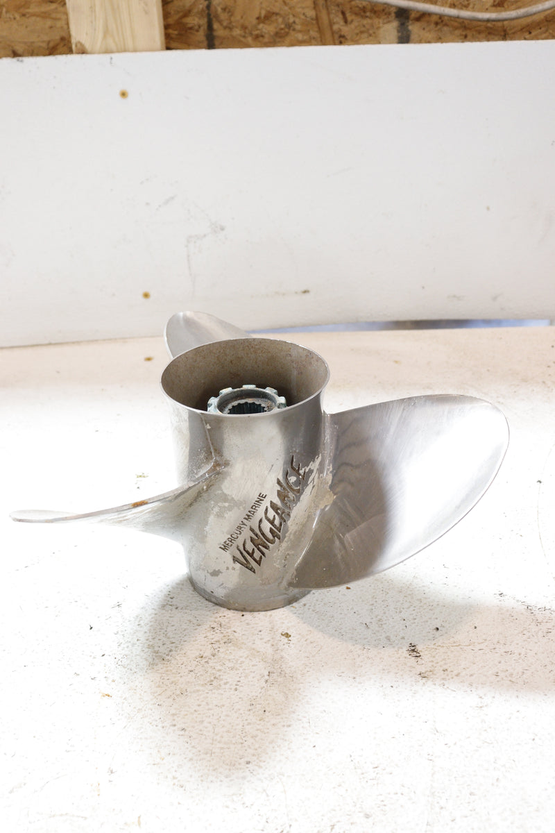 Mercury 115HP 4 Stroke Outboard Vengeance Stainless Propeller (48-16988-18P)