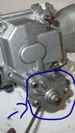 Yamaha 15hp 4 stroke outboard carburetor and intake (66m-11)