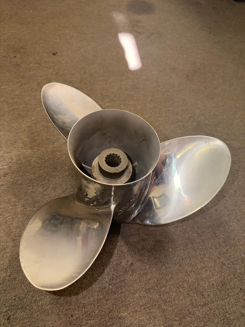 Mercury Outboard Michigan Apollo Stainless Steel Prop (993042)