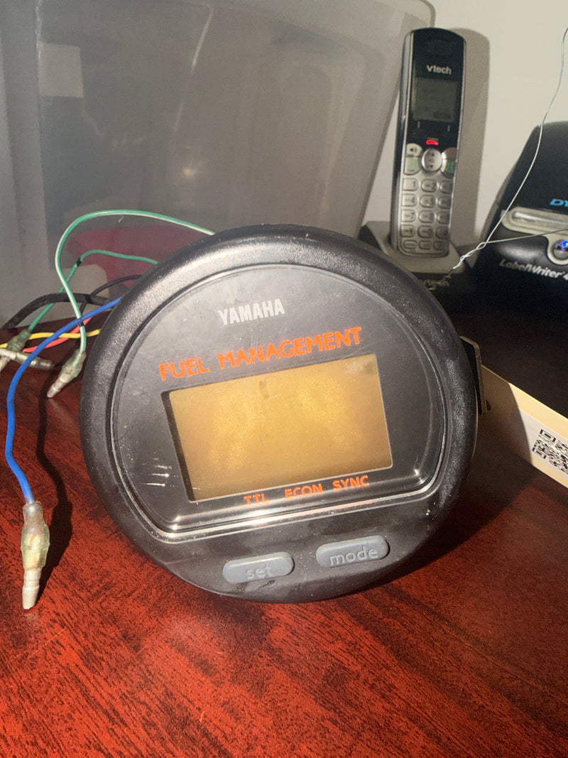 Yamaha 225hp 4 Stroke Outboard Digital Fuel Management gauge (6Y5)
