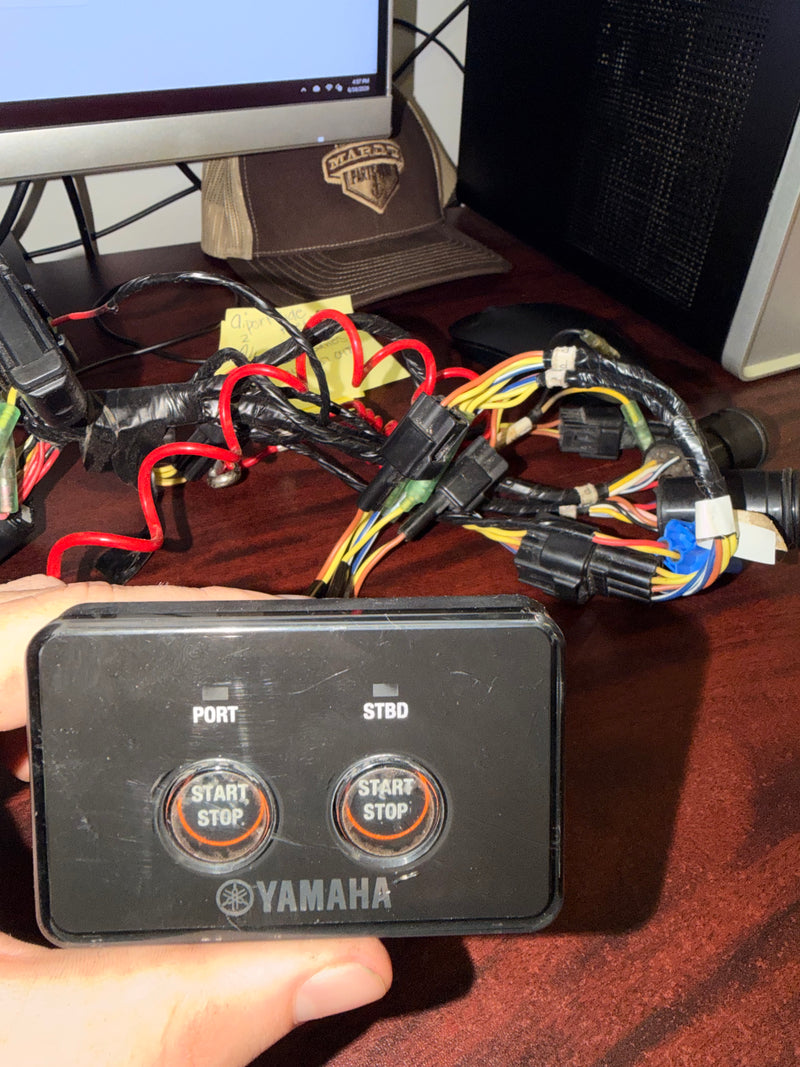 Yamaha outboard 6x6 Key Ignition switch/Start Stop