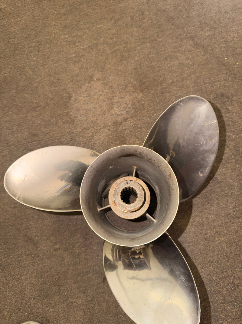 Mercury Outboard Michigan Apollo Stainless Steel Prop (993042)