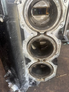 Mercury 200hp optimax Outboard crankcase block (HALF)