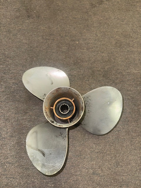 Yamaha 40/50hp outboard Stainless propellor (11 3/4 x12-C) SPUN HUB