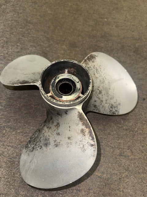 Yamaha 40/50hp outboard Stainless propellor (11 3/4 x12-C) SPUN HUB