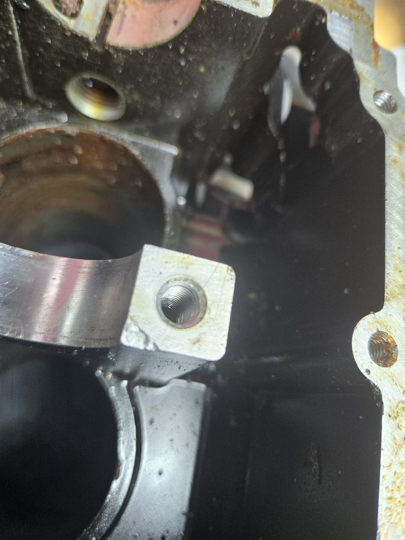 Mercury 50hp 4 stroke outboard crankcase block (857015T6) SOLD AS IS