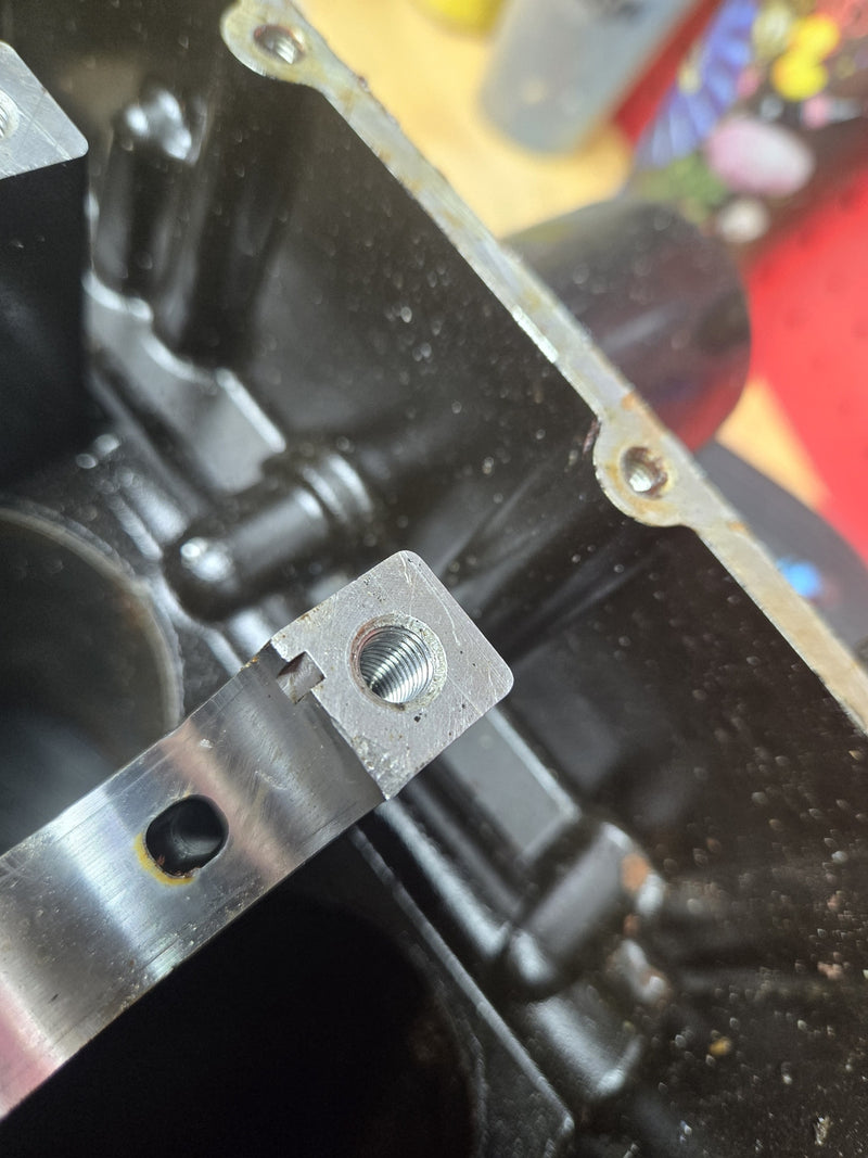 Mercury 50hp 4 stroke outboard crankcase block (857015T6) SOLD AS IS