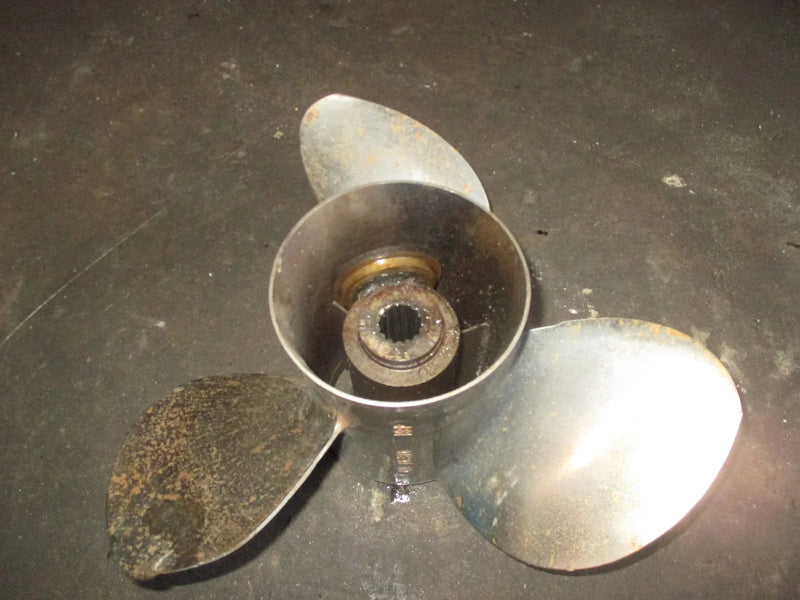 Mercury 150hp 4 stroke Outboard Vengeance Stainless Propeller (48-16316) 19P