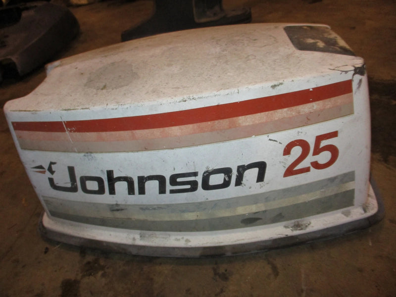Johnson Seahorse 25hp 2 stroke outboard top cowling