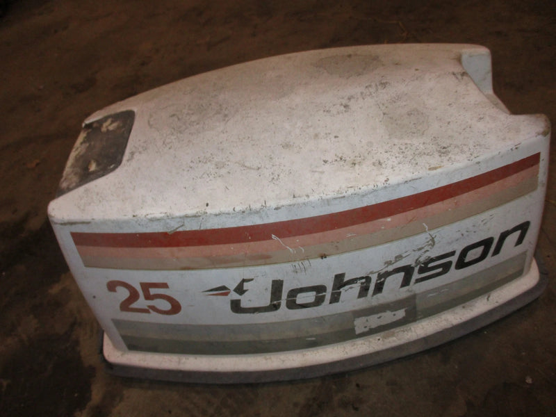 Johnson Seahorse 25hp 2 stroke outboard top cowling