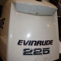 Evinrude ETEC 225hp outboard top cowling