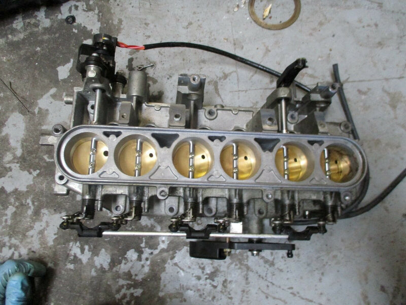 2000 yamaha 150 OX66 SWS II outboard Throttle body with pos sensor 66k-13751