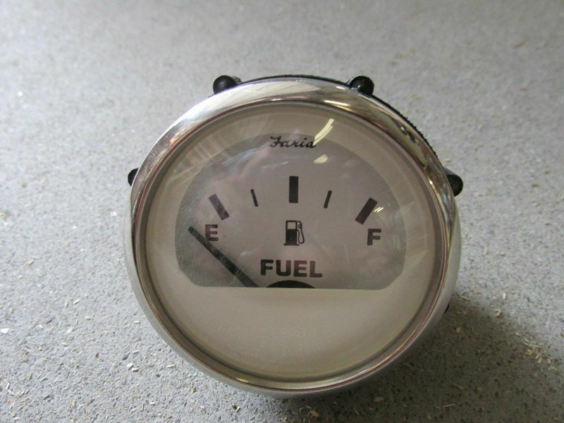 Faria outboard complete white fuel gauge GP9460A
