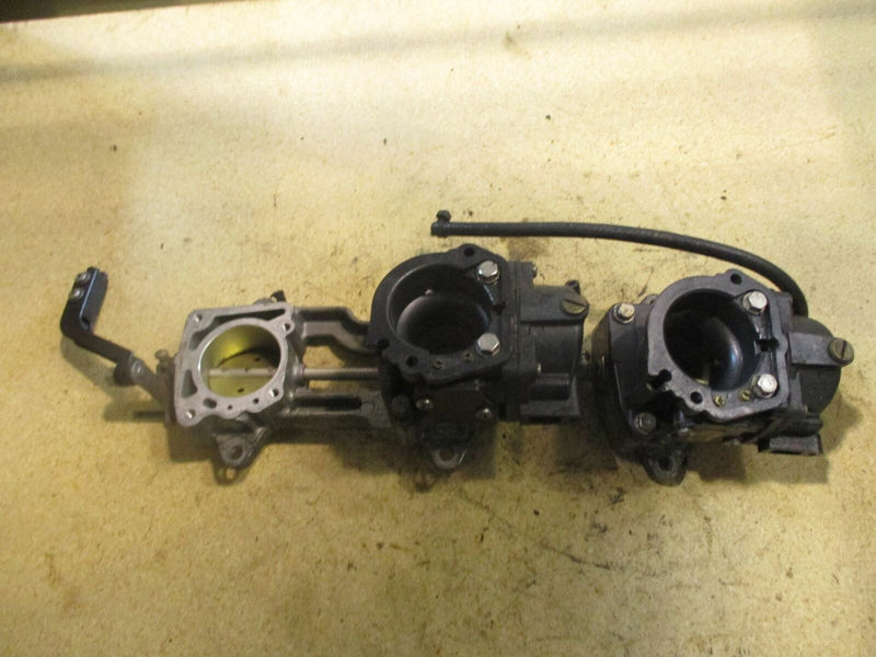 Johnson/Evinrude 2-Stroke Outboard Starboard Carburetor Set w/Throttle Body
