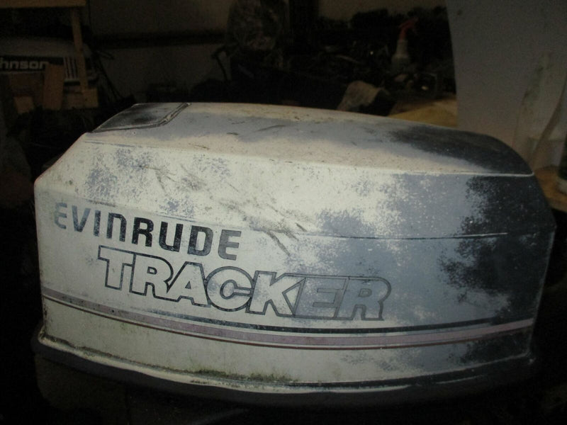 Evinrude Tracker 25hp outboard top cowling