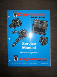 Load image into Gallery viewer, OMC Cobra Stern Drives Electric Ignition Service Manual [P/N: 500595]
