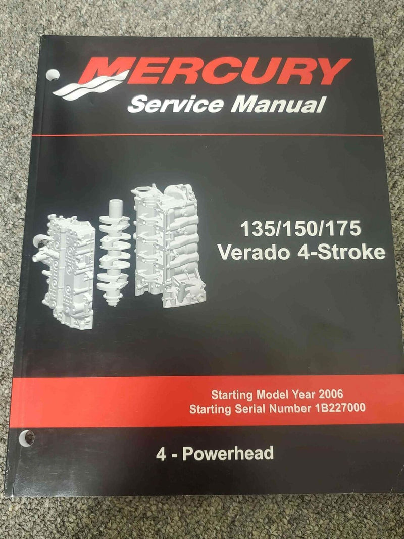 Mercury 135-175 Verado 4-Stroke SM 4: Powerhead 90-897928400