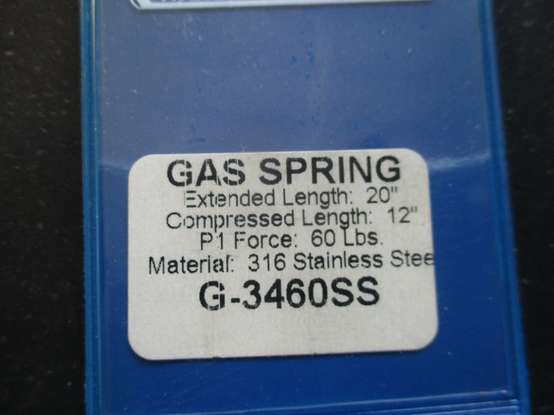 WhiteCap gas spring lift support stainless steel G-3460ss