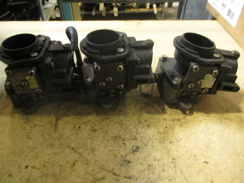 Johnson/Evinrude 2-Stroke Outboard Carburetor Set w/Throttle Body 436882