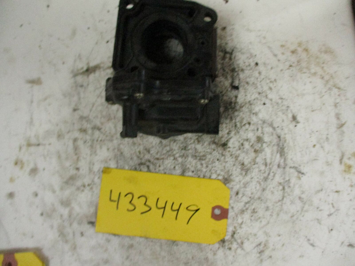 Johnson/Evinrude Carburetor [433449] Missing drain plug/throttle screw