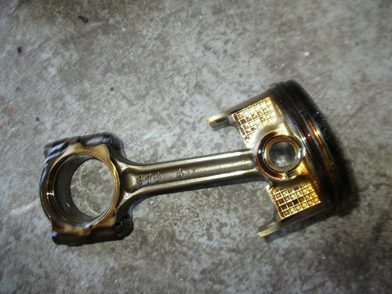 1999 Suzuki DF50 outboard piston and connecting rod 12111-87j04