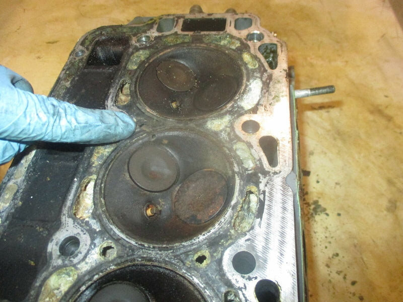 Honda BF50A 50hp outboard cylinder head FOR PARTS