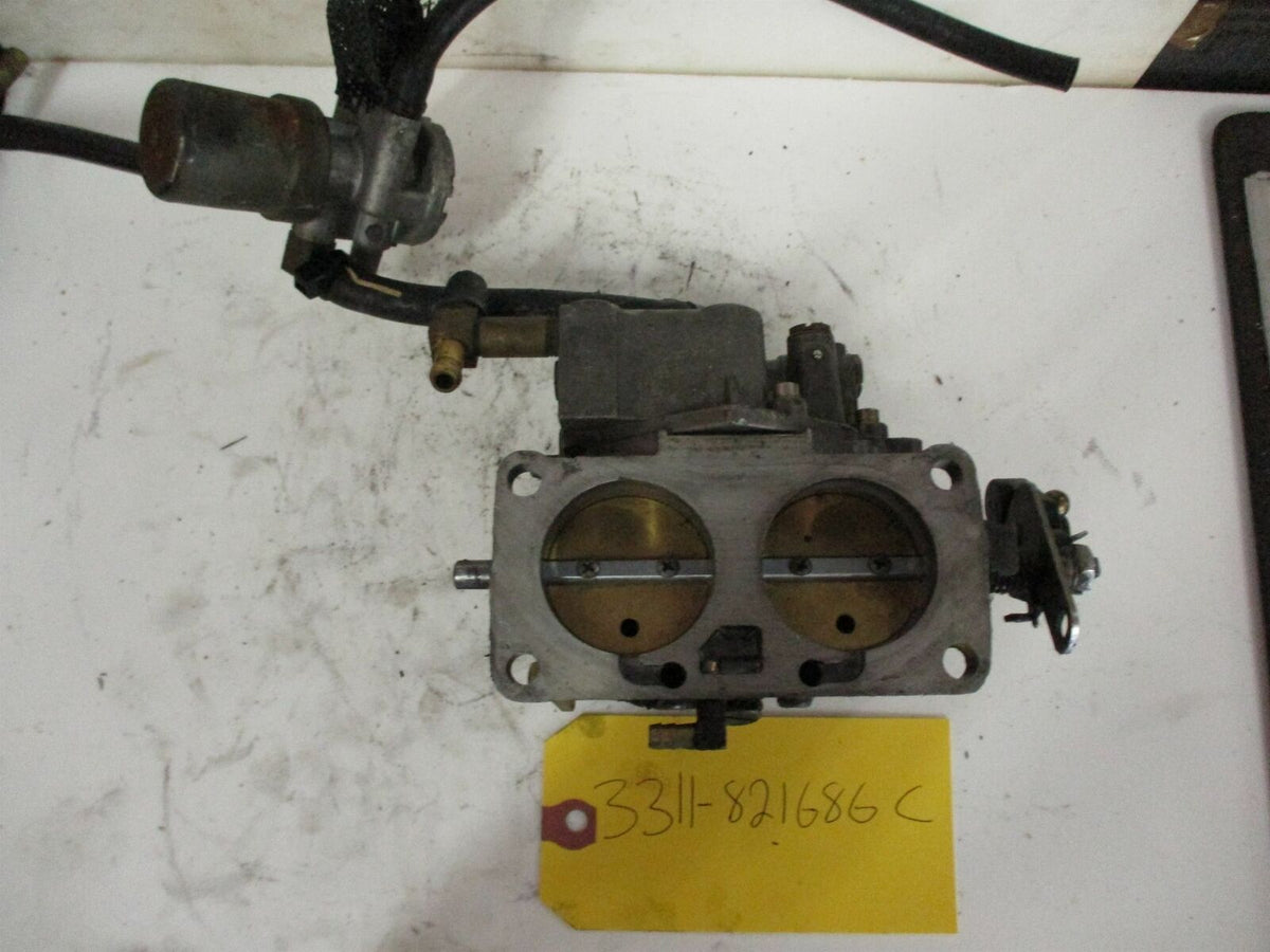 1990's 200-225hp Mercury Carburetor [3311-821686 C] w/Fuel Pump