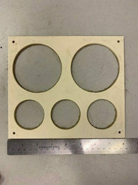 Load image into Gallery viewer, 8" by 7" boat gauge mounting plate
