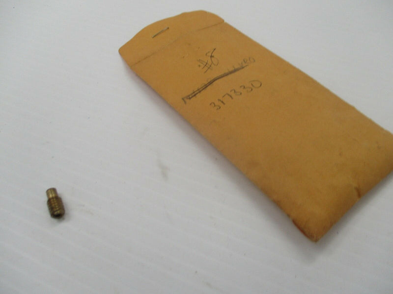 Johnson Evinrude OMC orifice plug 0317330