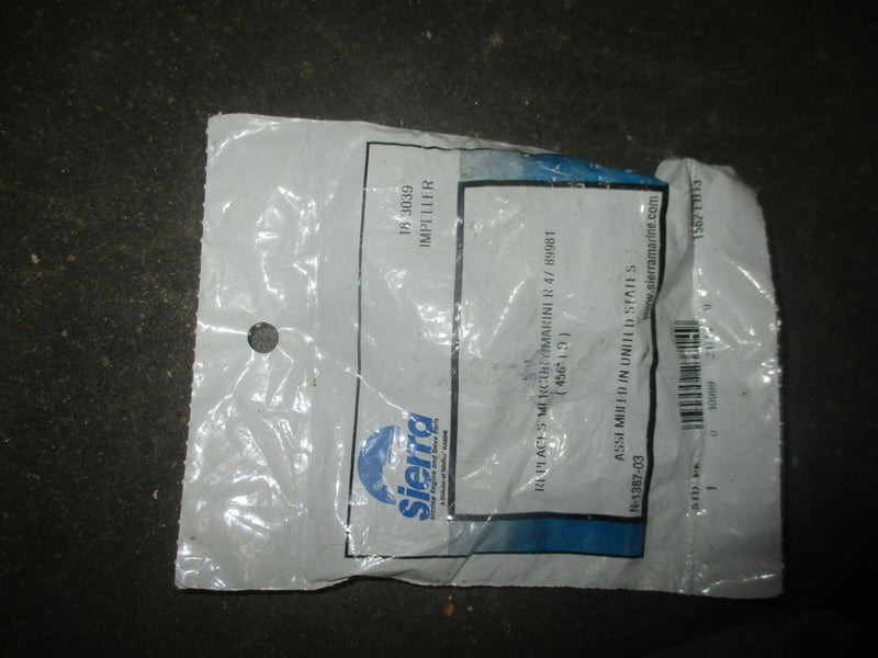 Mercury outboard Sierra impeller (183039)