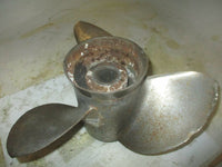 Load image into Gallery viewer, Johnson Ocean Runner 225hp outboard stainless steel propeller (389924)
