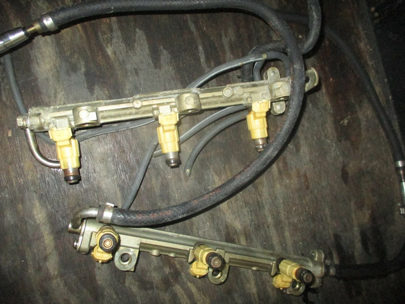 Yamaha 225hp 4 stroke outboard fuel rail injector set (69J-13160-00-00)