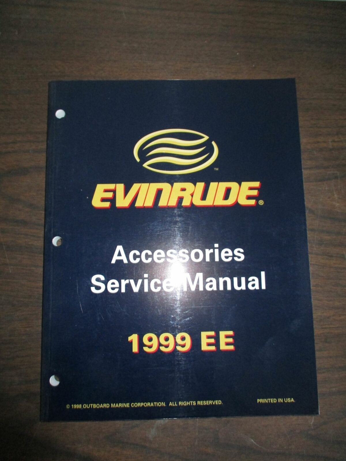 1999 EE Evinrude Accessories Service Manual [P/N: 787026]