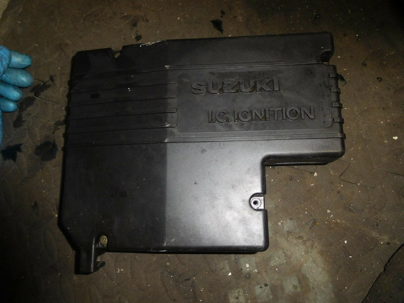 1995 Suzuki DT75 outboard 07501-581237 electronics box cover 32891-95601