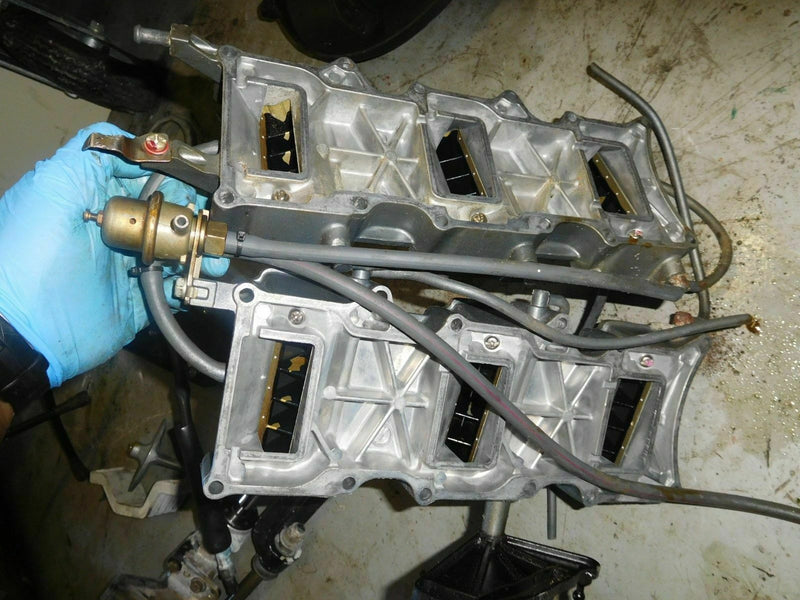 1995 Yamaha outboard 225 hp V-X SWS-stroke intake manifold reeds 61A-13610-01-00