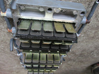 Load image into Gallery viewer, 2002 Yamaha 175hp HPDI Outboard intake manifold with reed valve set 68h-13610
